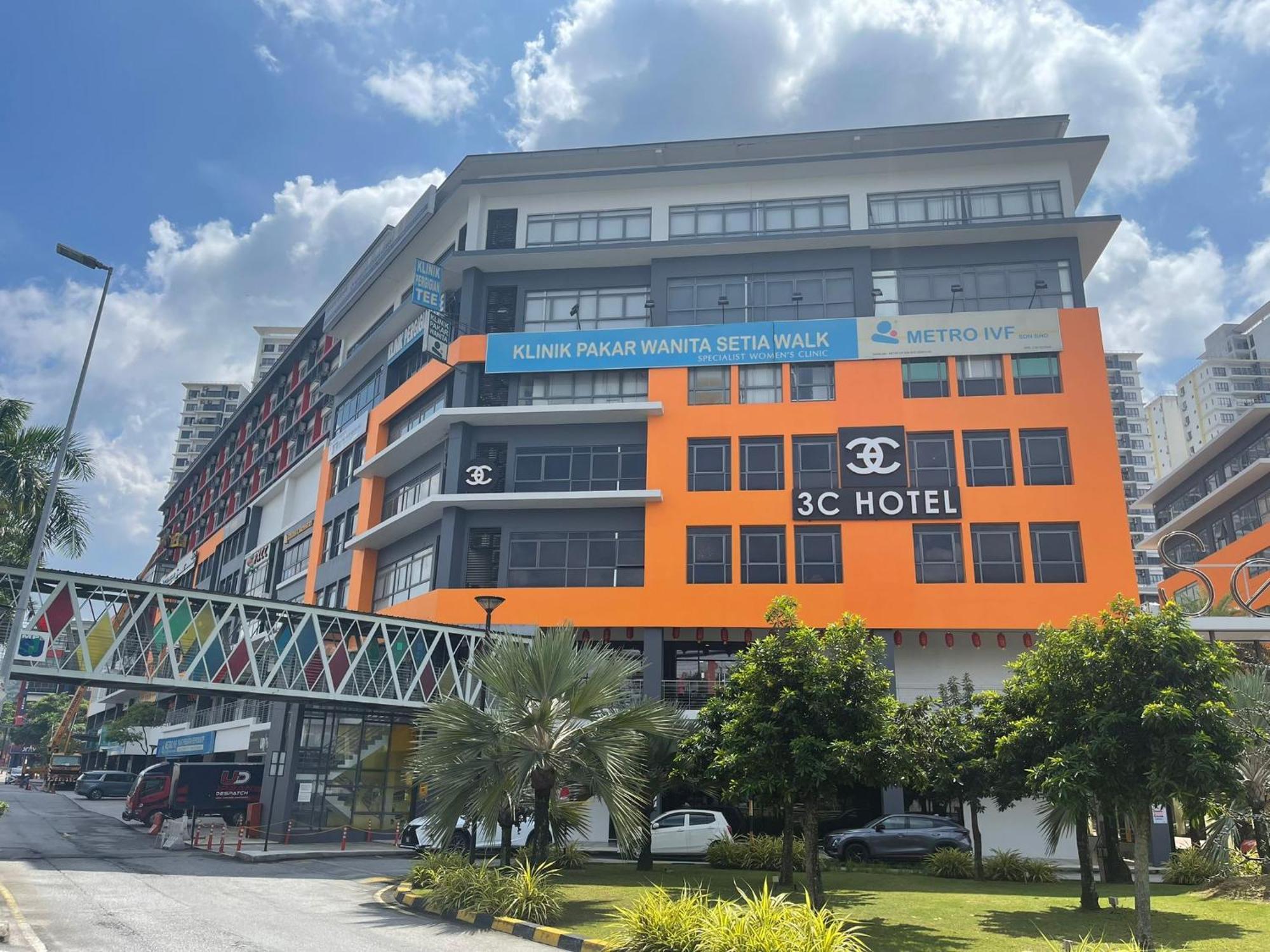 3C Hotel Setia Walk Puchong Eksteriør bilde